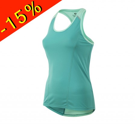 PEARL IZUMI débardeur running femme pursuit vert/aqua