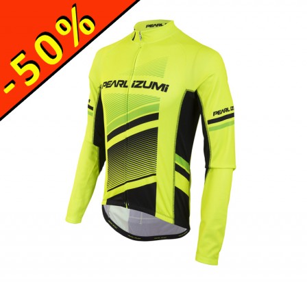 PEARL IZUMI ELITE THERMAL LTD veste homme mi-saison jaune fluo