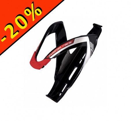 Porte bidon - ELITE CUSTOM RACE - noir rouge - ILLIMITsport.com